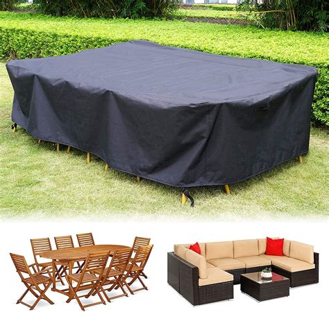 KylinLucky Outdoor Furniture Covers Waterproof, 3-Seater Patio Sofa Cover Fits up to 79W x 37D x 35H inches Black. . Amazon outdoor furniture cover